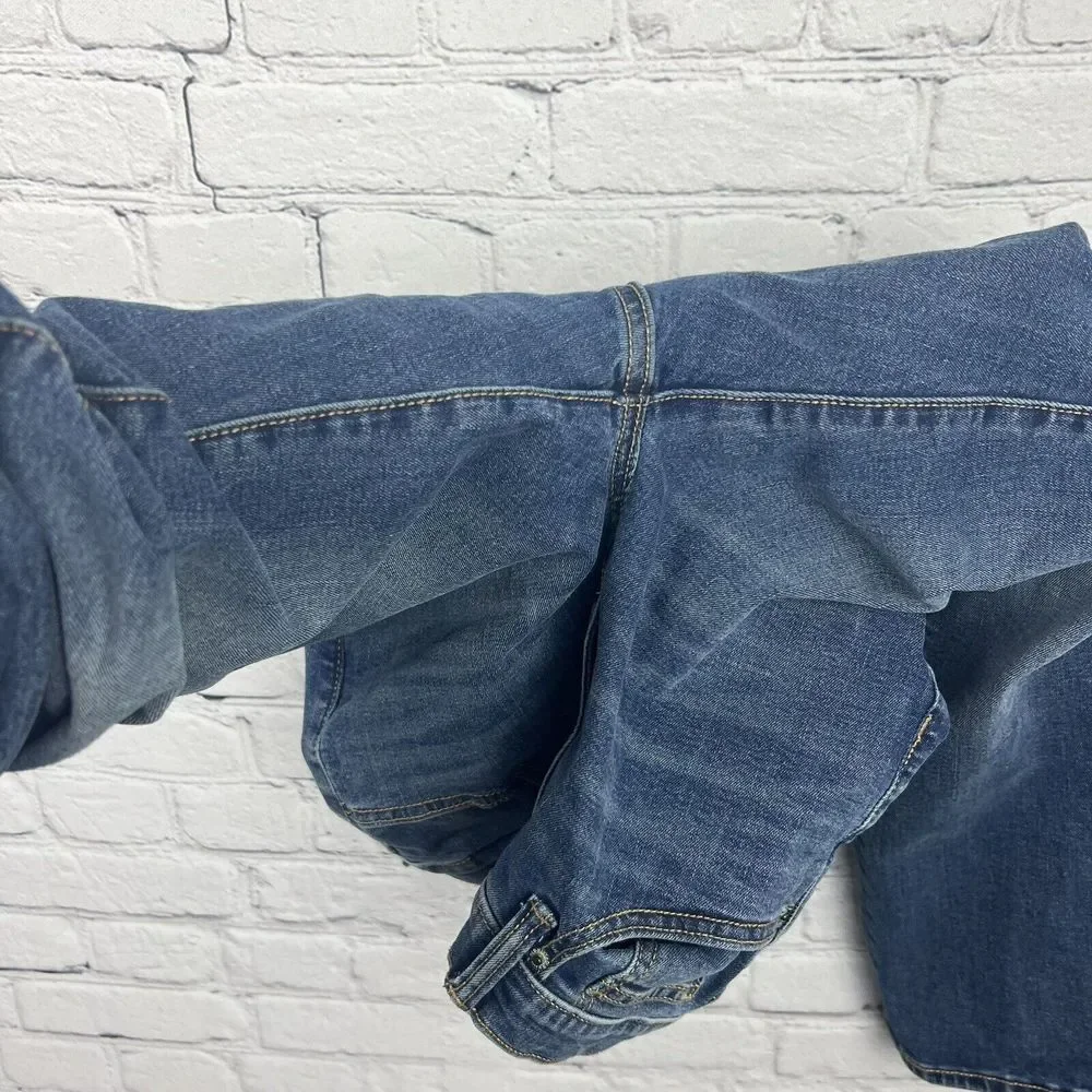 Old Navy Karate Slim 360 Stretch Jeans Boys Size 12 Plus Adjustable Medium Wash‎
